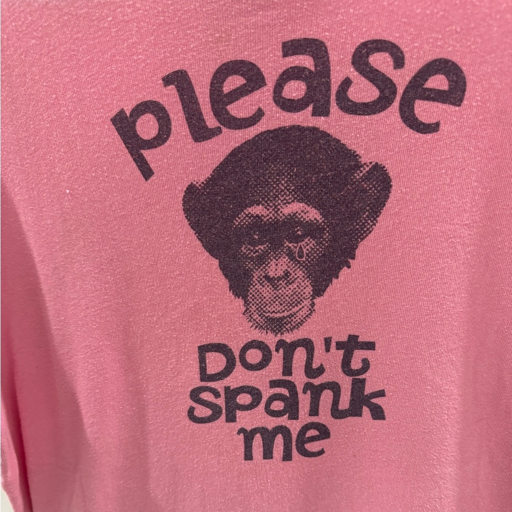 Abercrombie & Fitch bubble pink funny tee from early 2000’s